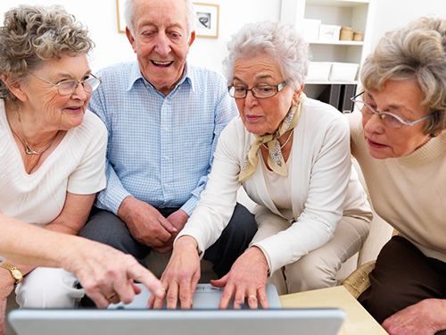 Old People - Parkinson's Disease & Other Movement Disorders' Center