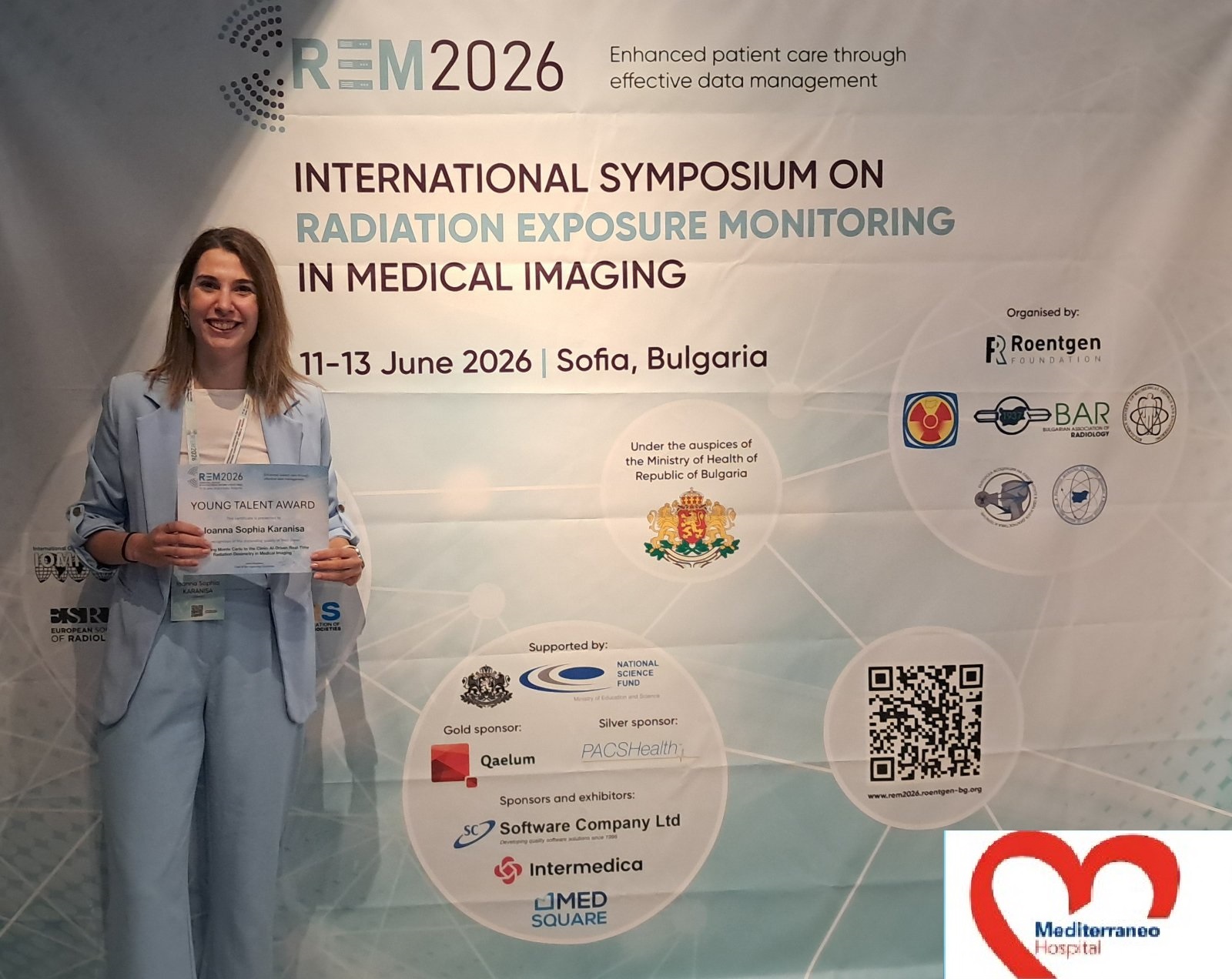 ioanna sophia karanisa mediterraneo hospital - International Recognition for Mediterraneo Hospital at REM 2026