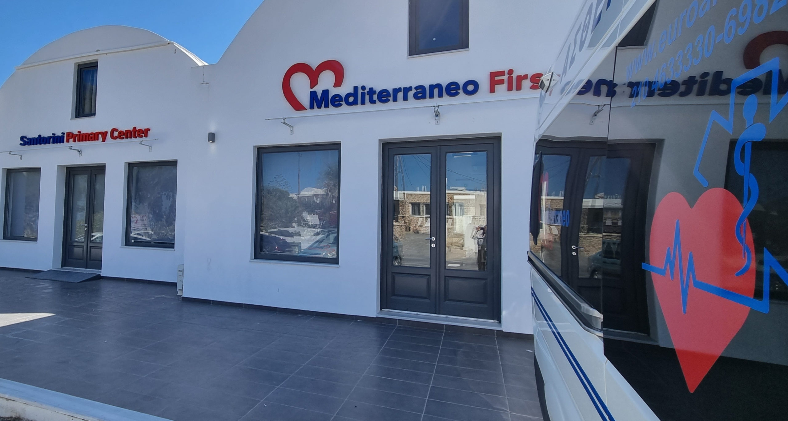 Mediterraneo First Care Santorini scaled - Τέλεση εγκαινίων του Mediterraneo First Care Santorini!